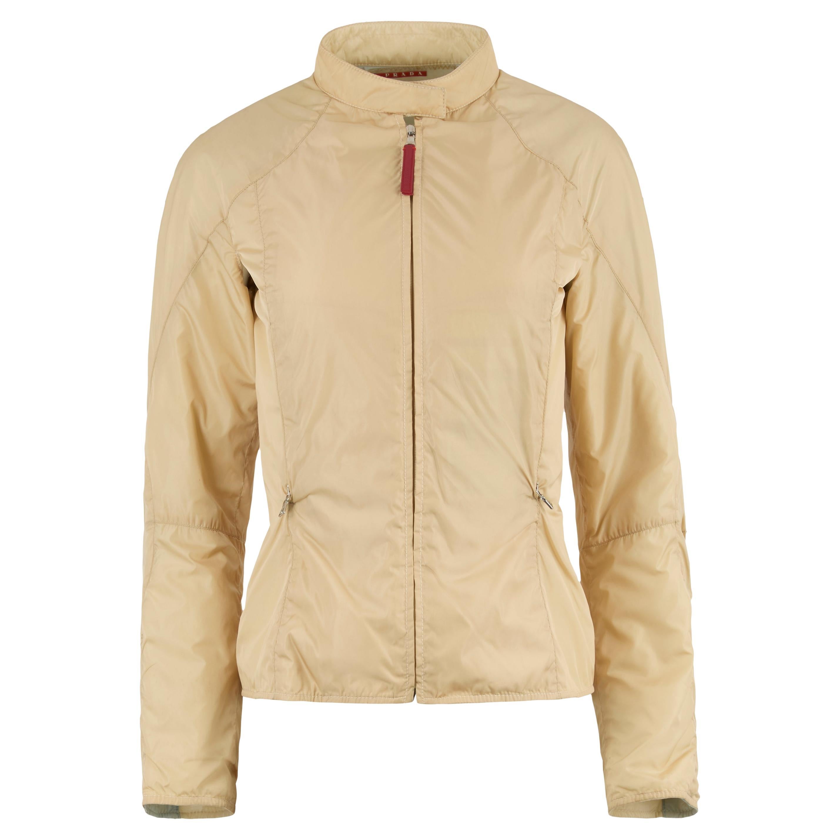 Giacca leggera reversibile Prada 2000