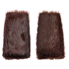 Prada 2001 Fur Arm Warmers