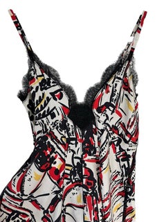 PRADA 2004 Vintage Lace Slip Dress