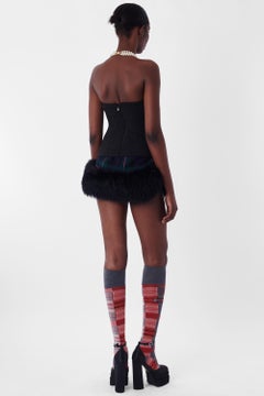 Prada 2006 Wool Corset Top