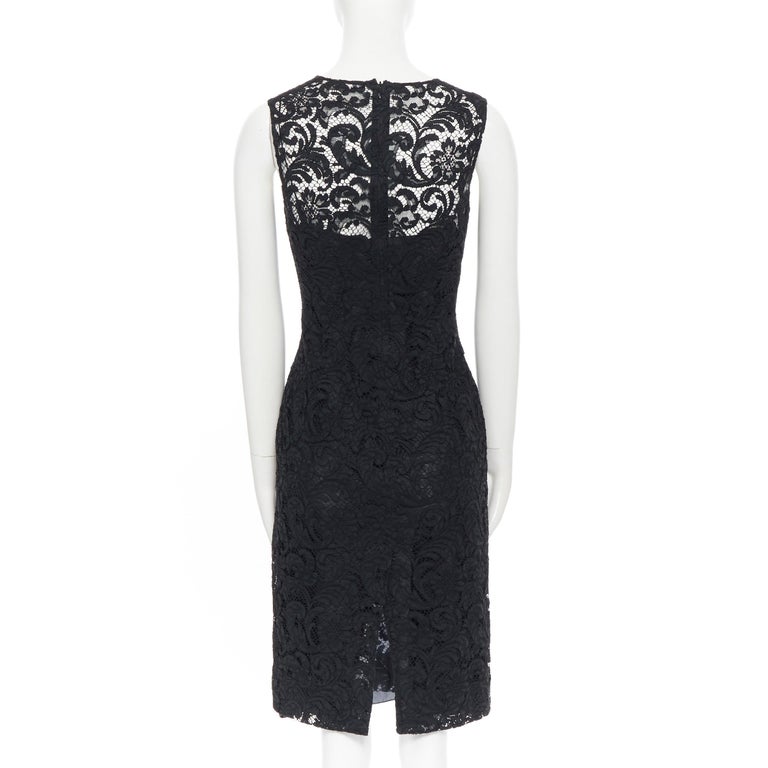 Prada Ombre Print Sleeveless Cocktail Dress