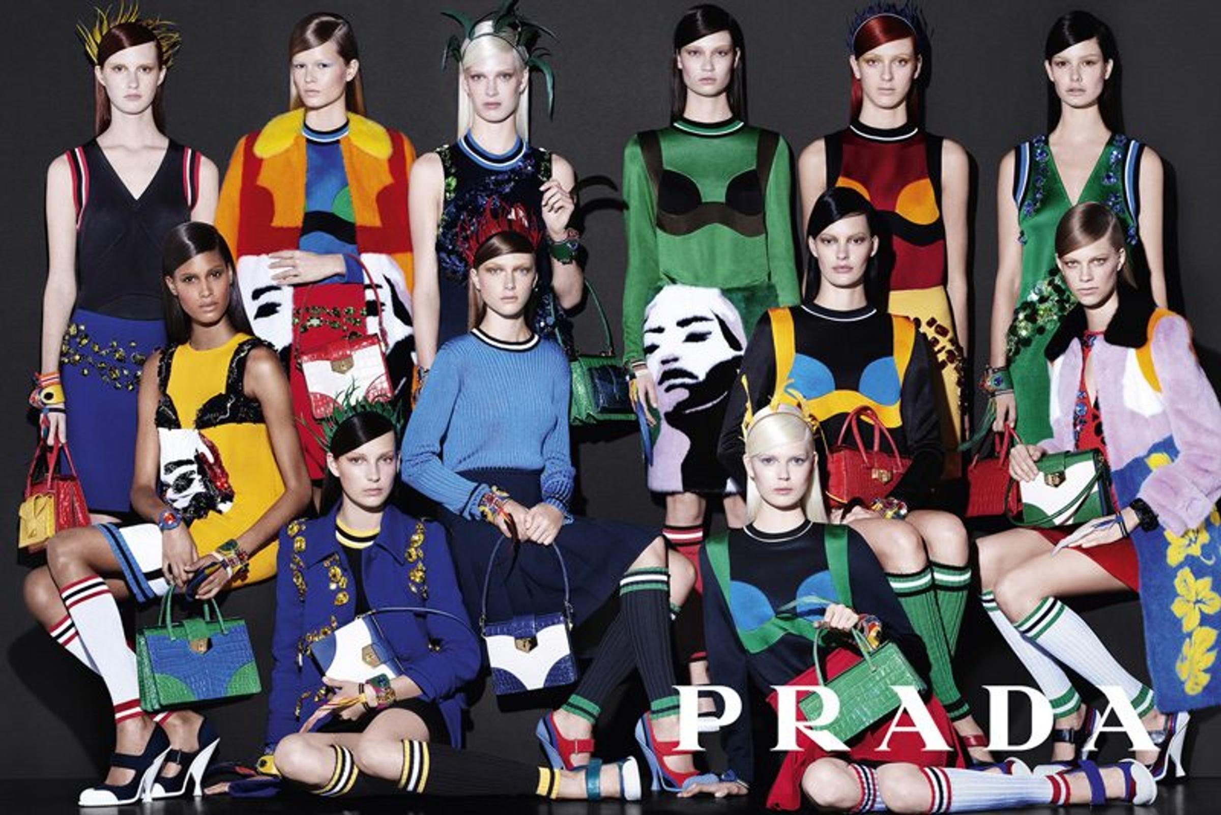 Women's Prada 2014 SS Runway Black Knit Dress with Trompe L'oeil Bra Detail For Sale