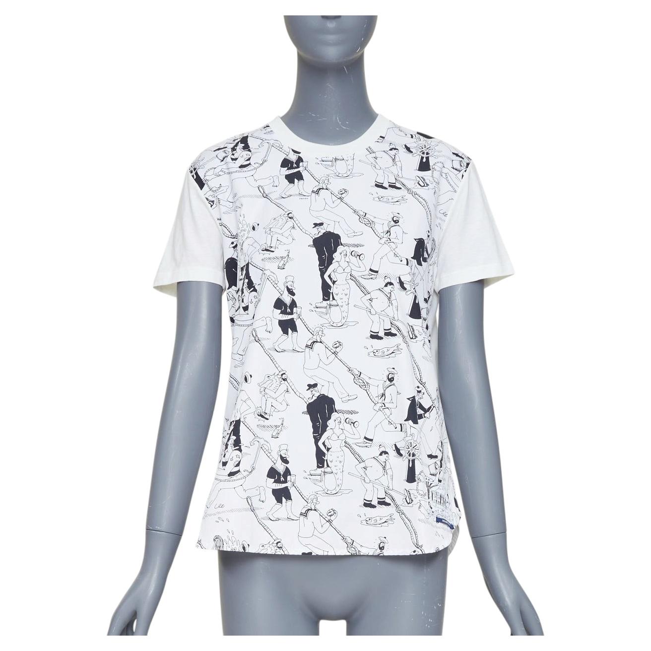 PRADA 2016 Christophe Chemin The Important Ones tshirt blanc imprimé M.