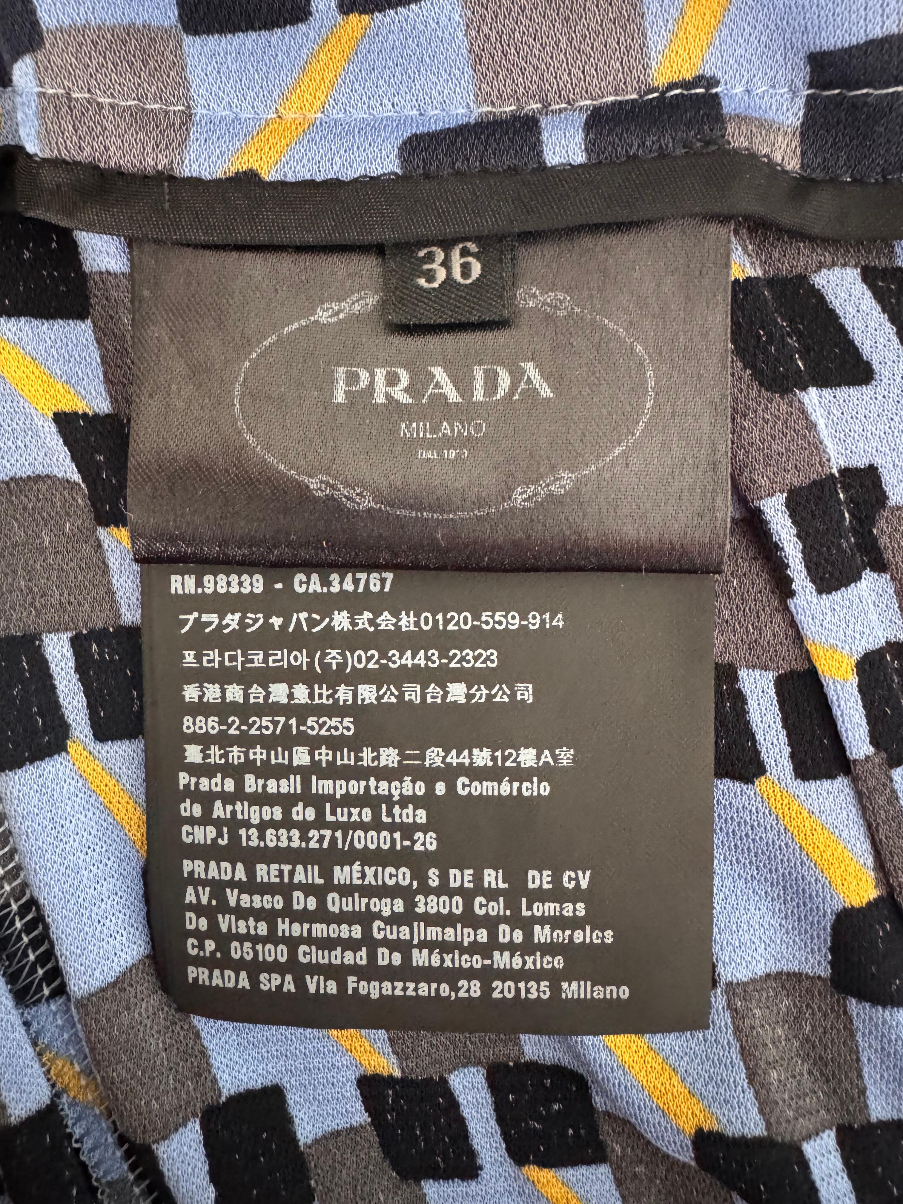 Women's Prada 2017 SS runway Pant with fur trim size 36 For Sale