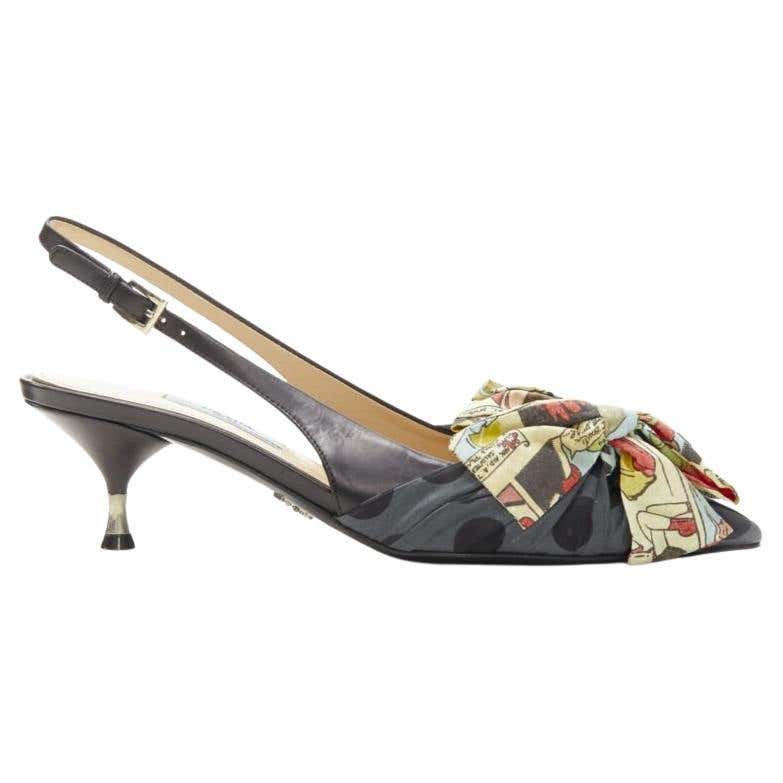 Prada Kitten Heel - 21 For Sale on 1stDibs | prada kitten heels vintage