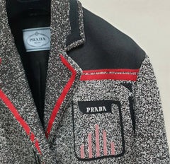 Prada 2018 Grauer Mantel