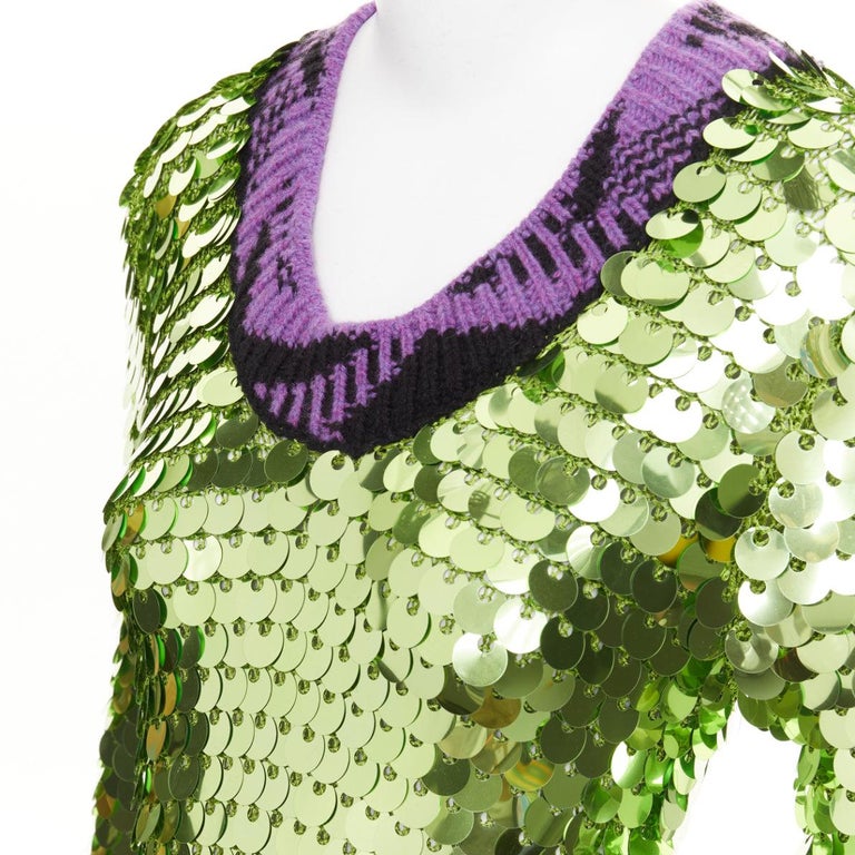 purple and green sequin dress YOURS LONDON Plus Size Purple Ombre Sequin Wrap Dress