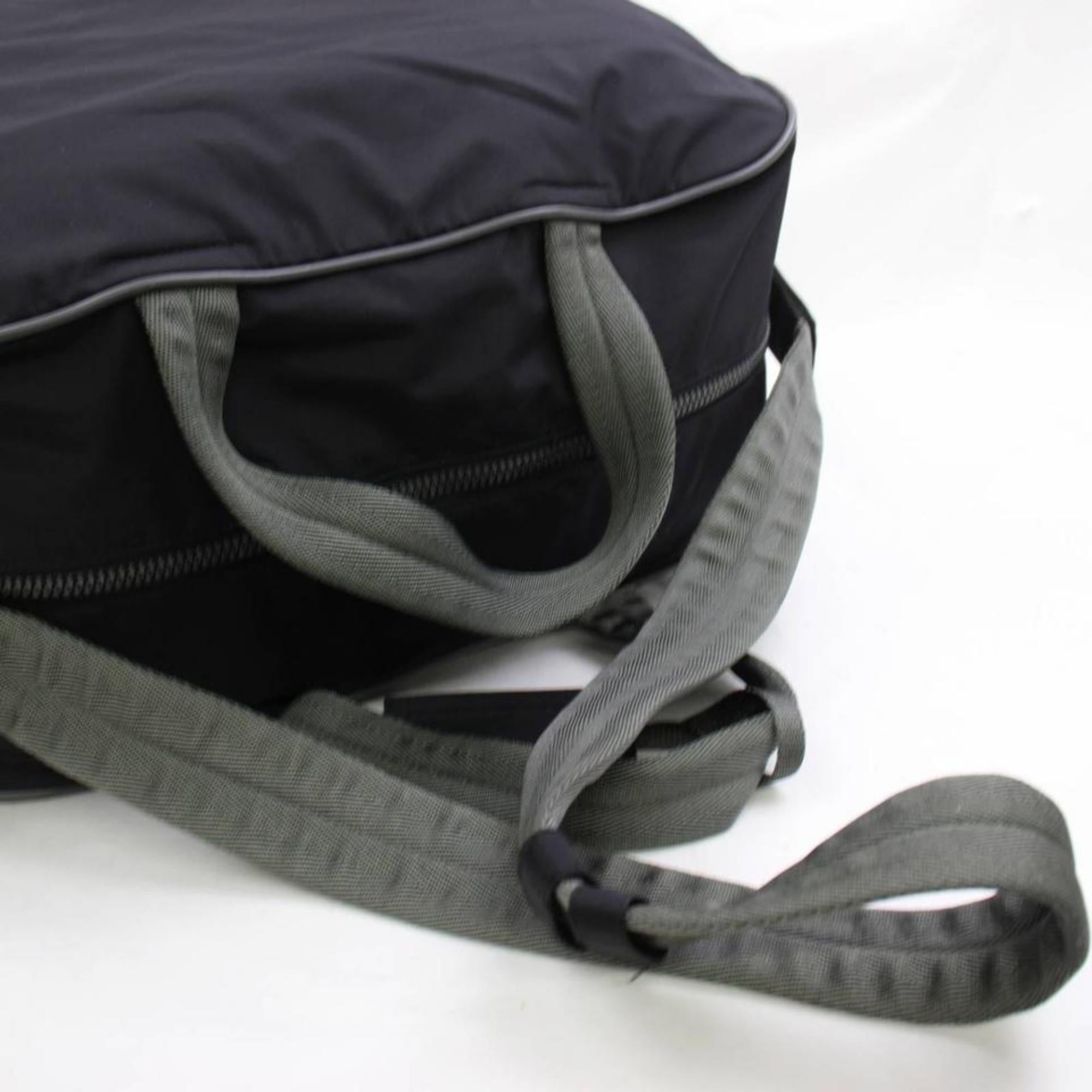 Prada 2way Sports Travel 868279 Black Nylon Messenger Bag For Sale 6