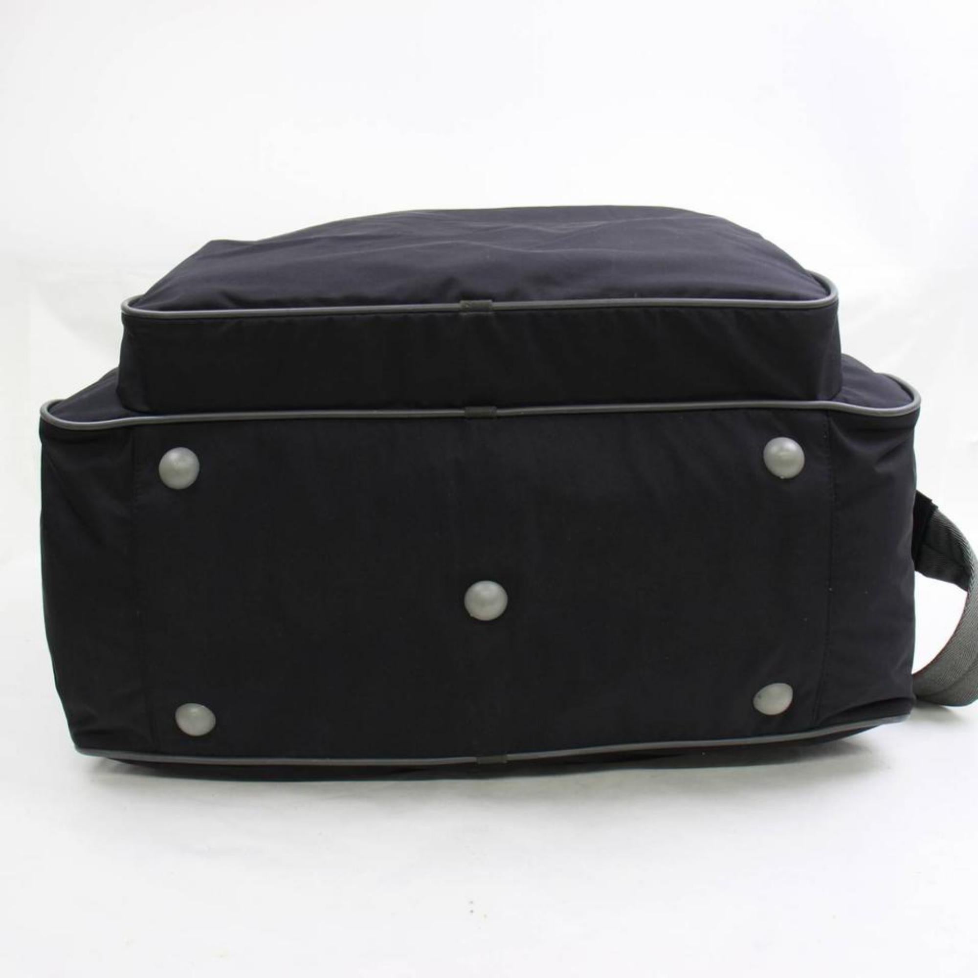 Prada 2way Sports Travel 868279 Black Nylon Messenger Bag For Sale 8