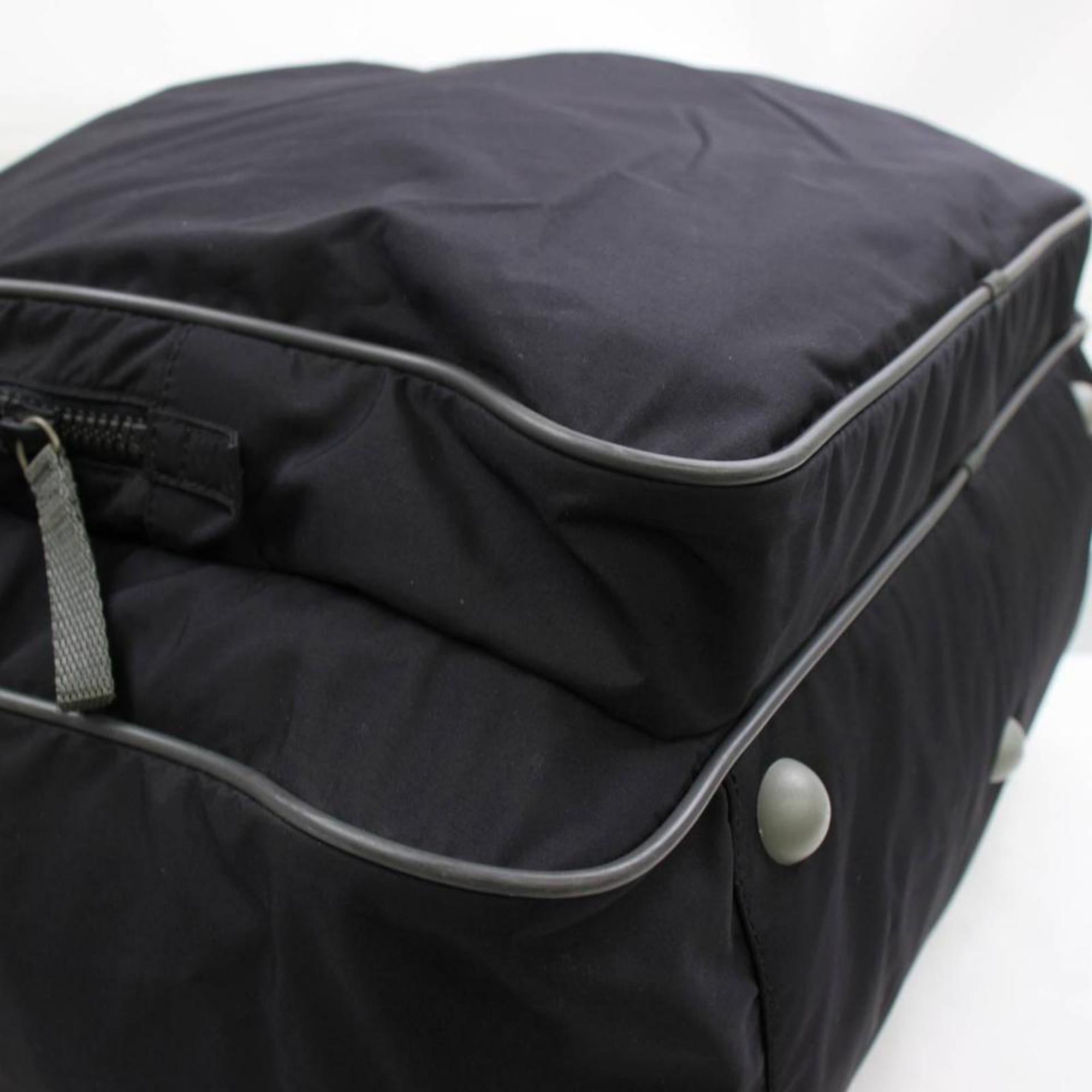 Prada 2way Sports Travel 868279 Black Nylon Messenger Bag For Sale 5