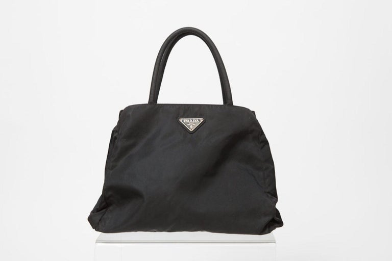 Borsa Prada anni '90 in nylon nero