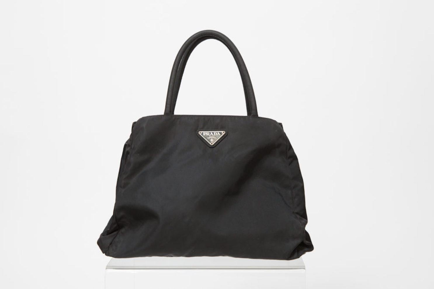 Bolso Tote Prada '90s Nylon Negro 1