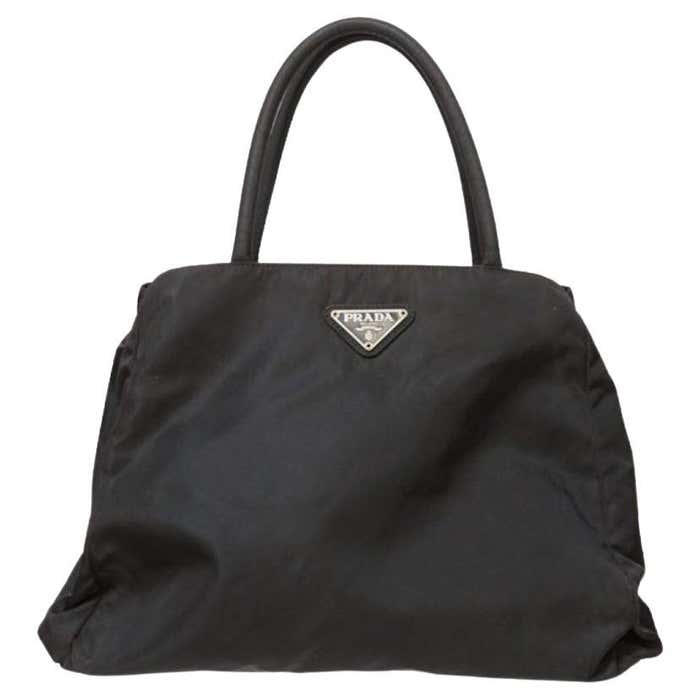 Prada '90s Black Nylon Tote Bag For Sale at 1stDibs | 90s prada bag ...