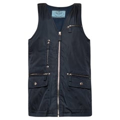 Prada 90er Jahre Nylon Utility-Weste