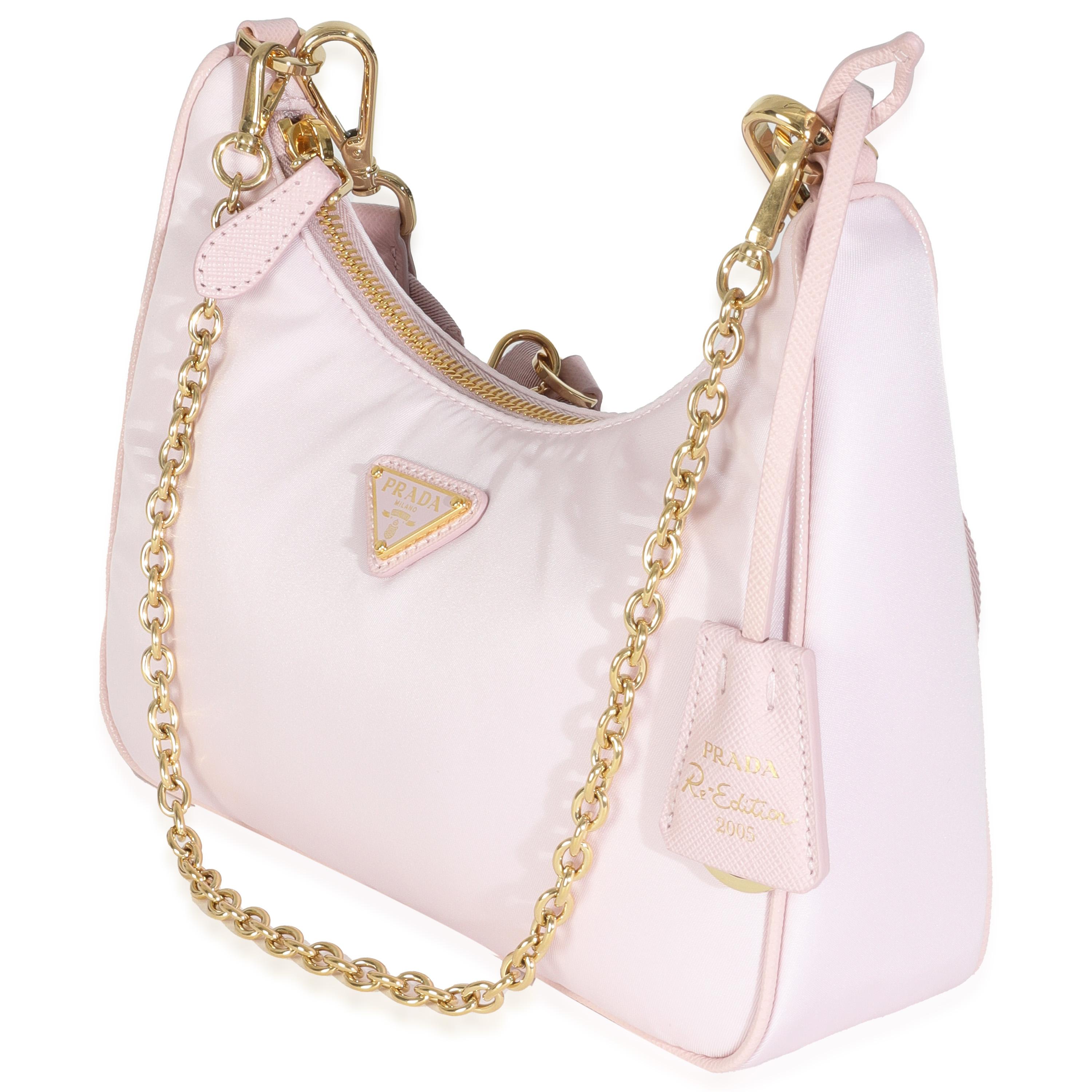 Prada Alabastro Re-Nylon Re-Edition 2005 Umhängetasche im Zustand „Neu“ im Angebot in New York, NY