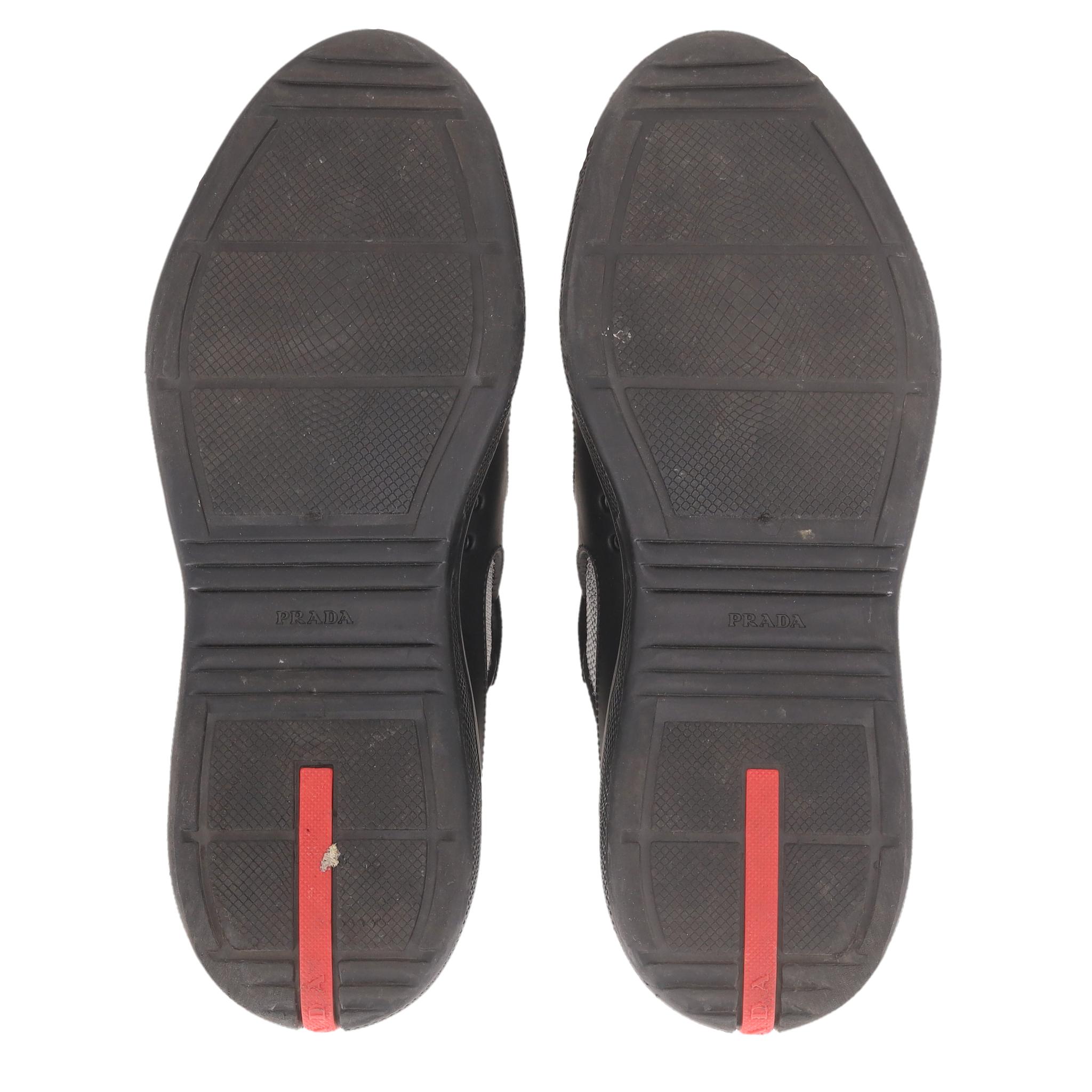 Prada America's Cup Turnschuhe aus Gummi und Mesh 1