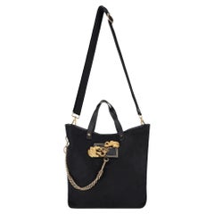 Prada Animalier Dragon Canvas Tote Bag