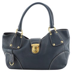 Prada Antic Pushlock Tote Vitello Daino Large