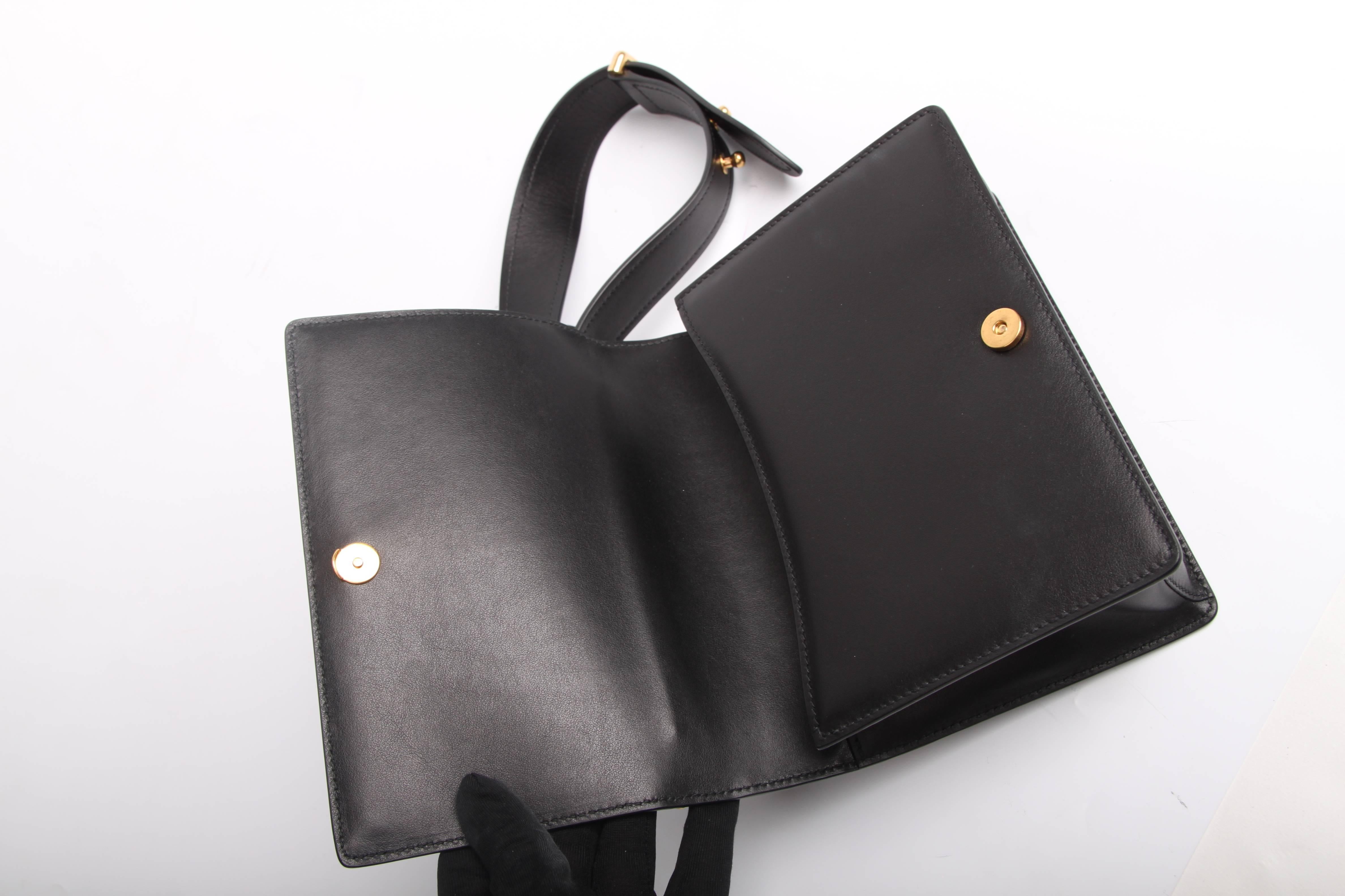 Prada Antic Soft Shoulder Bag - black 2018 4