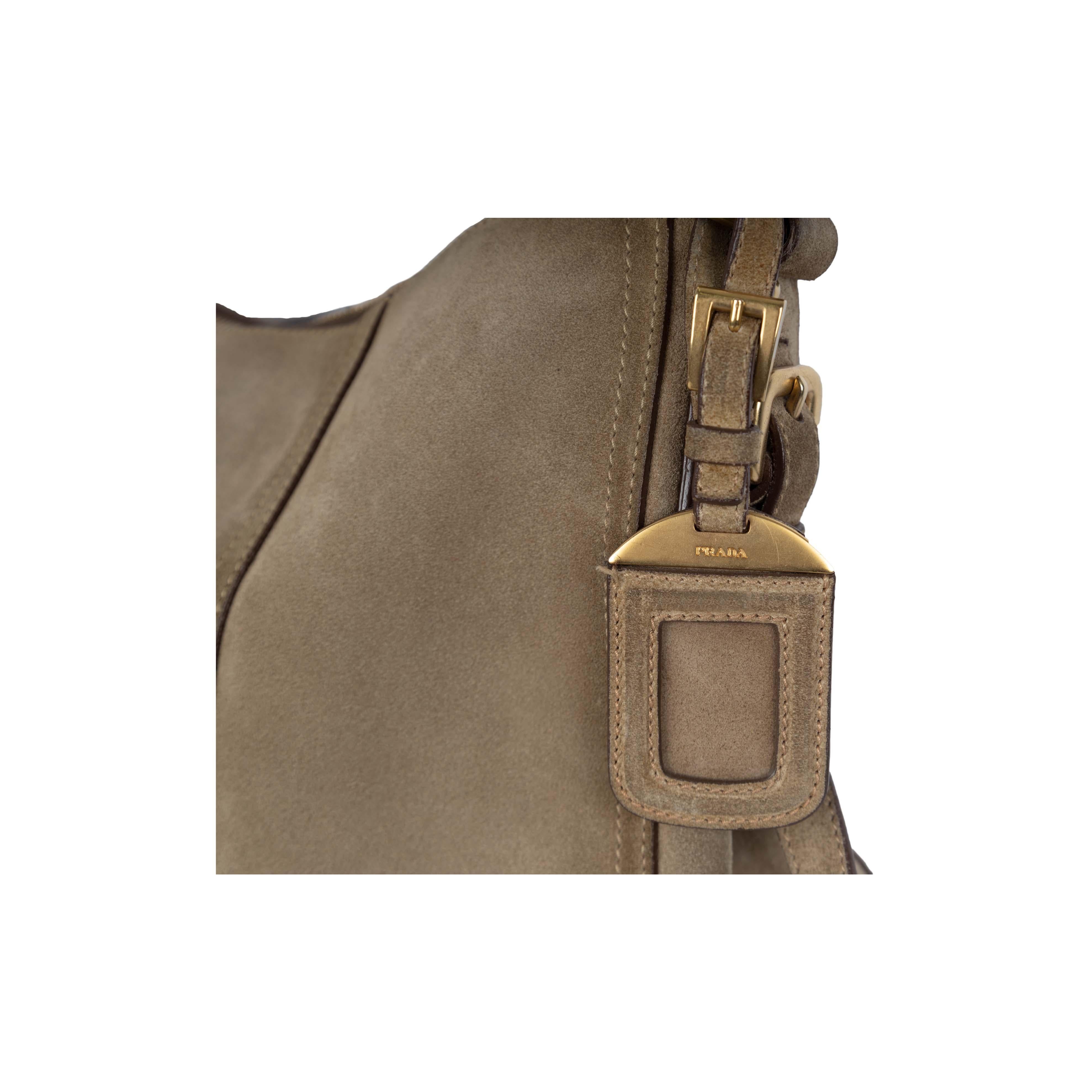 Prada Antik Cervo Hobo Bag - '10s In Good Condition In Milano, IT