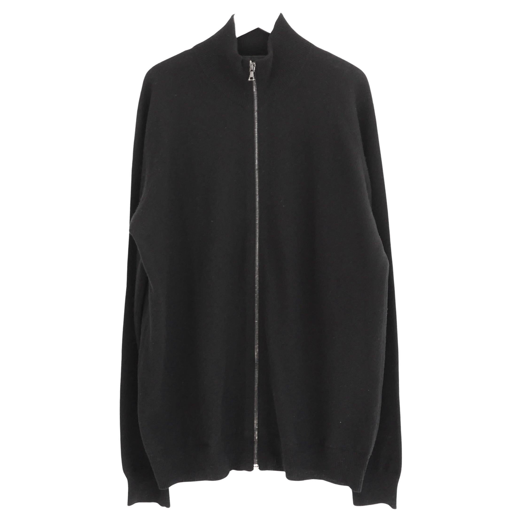 Prada - Cardigan zippé en cachemire d'archives en vente