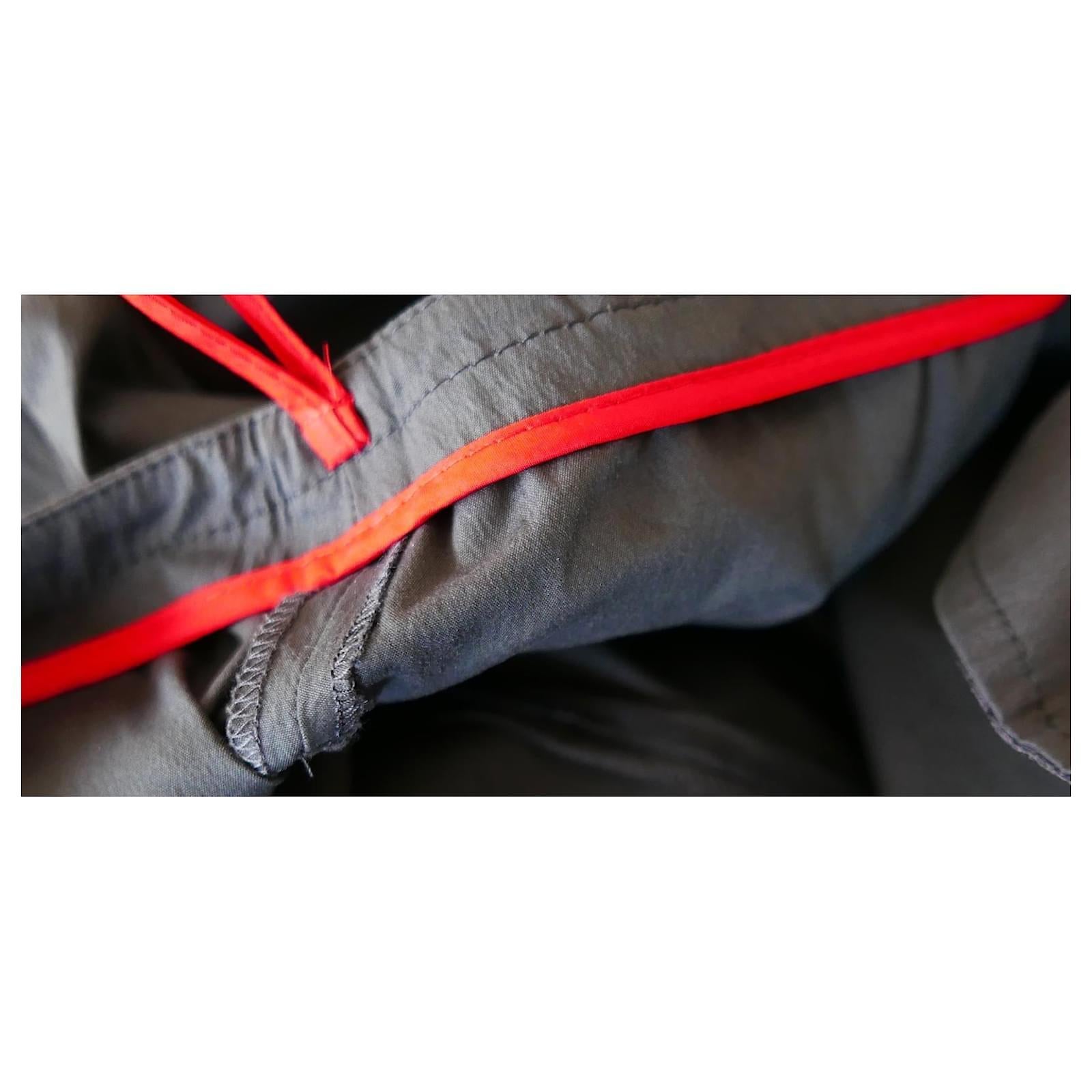 Prada Archival Linea Rossa Sport Black Pencil Skirt 2
