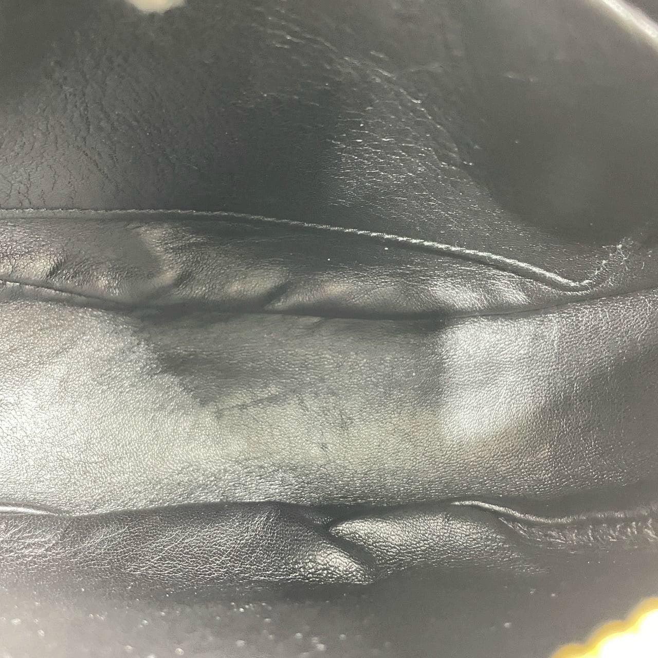 Prada Arqué black calfskin leather shoulder bag Crescent Moon Shape 8