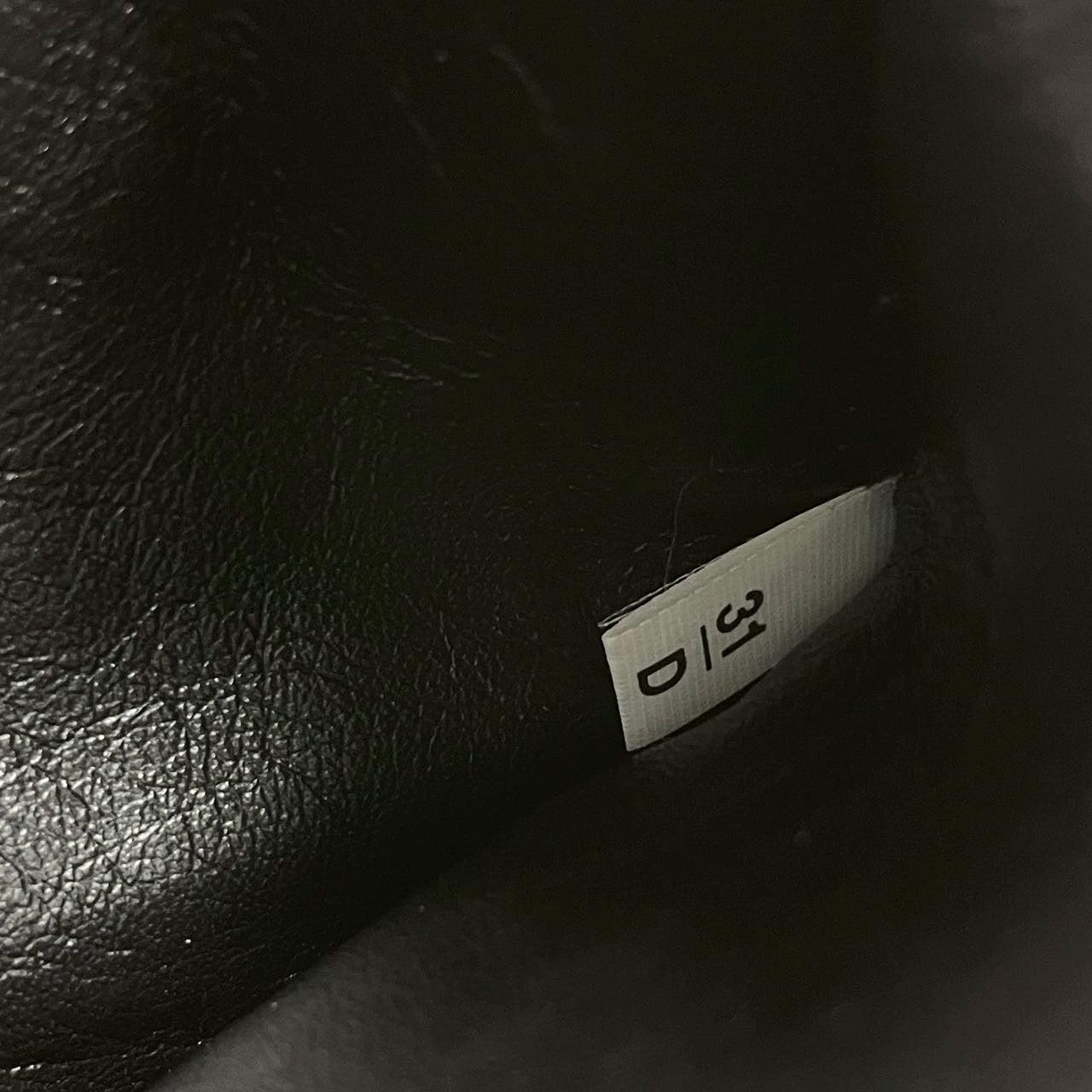Prada Arqué black calfskin leather shoulder bag Crescent Moon Shape 4
