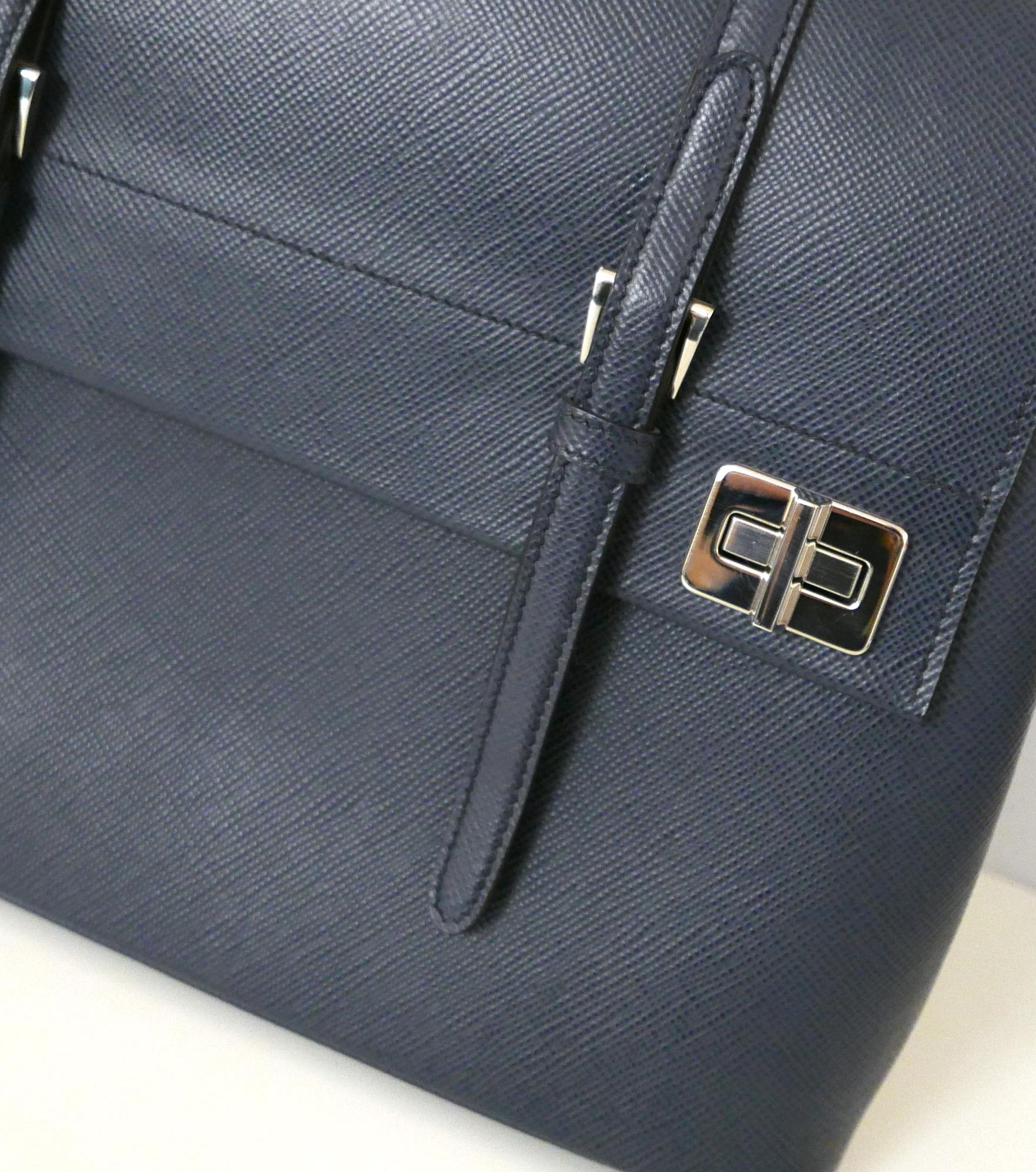 Stunning Prada BN2789 Double Satchel bag from the AW14 collection. 

Bought from Harrods for around £2200 and is brand new with authenticity card, care information, dust bag and shoulder strap which has not been unwrapped and comes in its own little