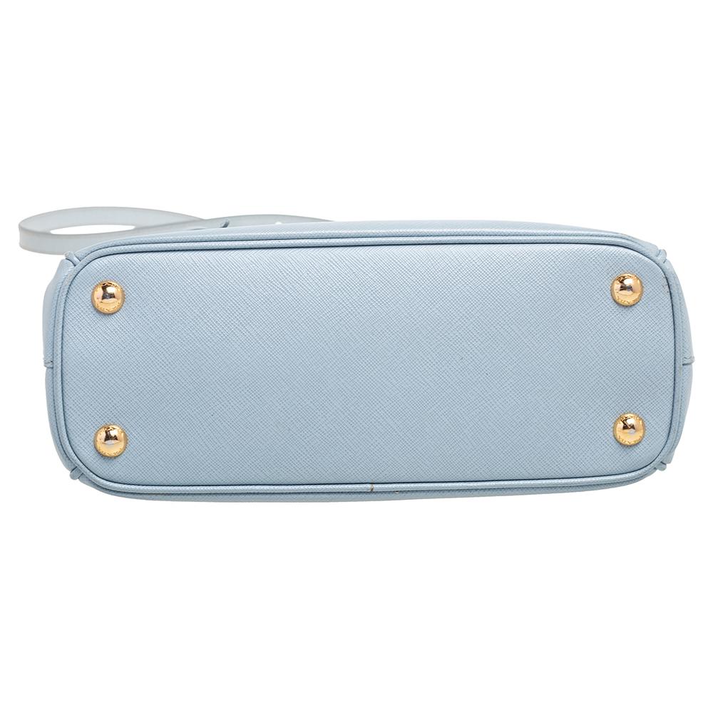 baby blue prada purse