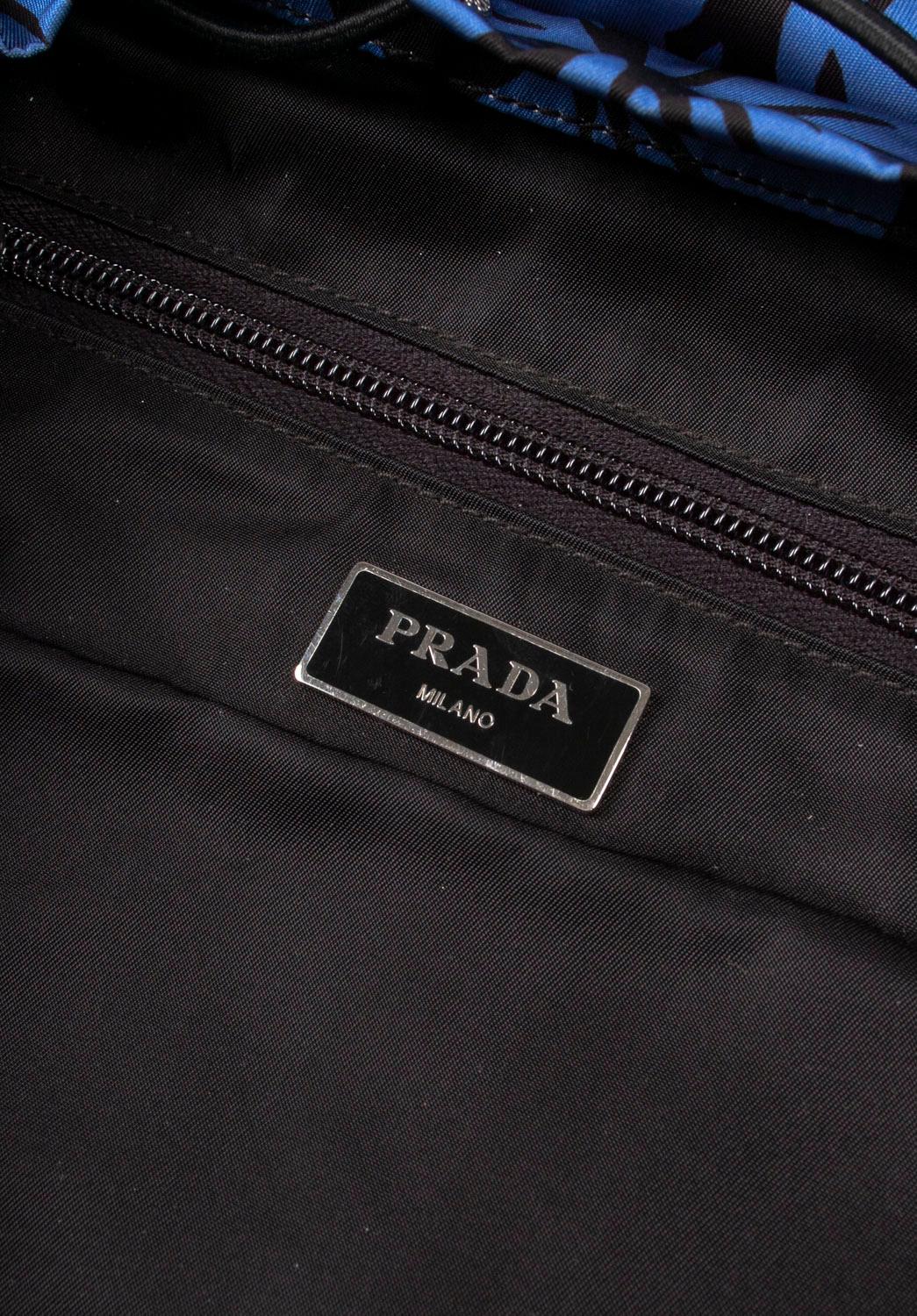 Men's Prada Backpack Floral Men Bag, Large, S1128 For Sale