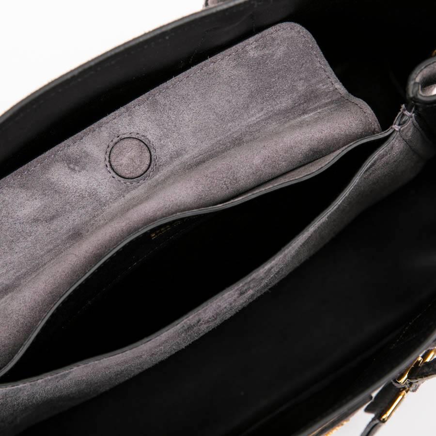 PRADA Bag in Pearly Gray Velvet Calfskin 4