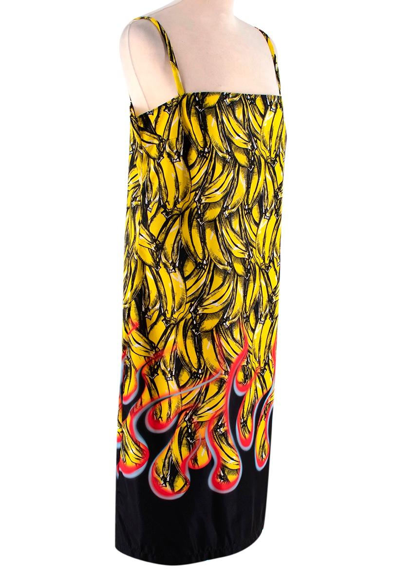 prada banana dress