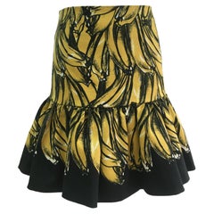 Prada Bananas Mini Skirt SS 2011
