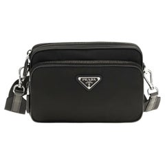 Prada Bandoliera Shoulder Bag — Black