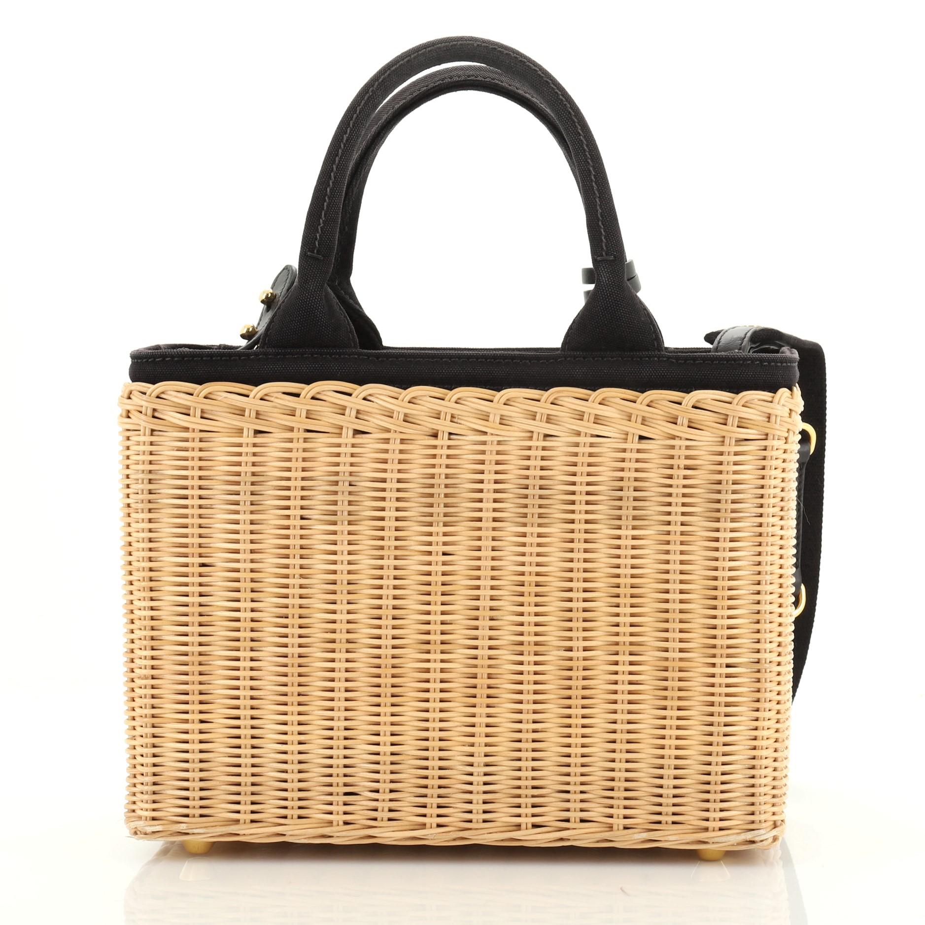prada wicker clutch