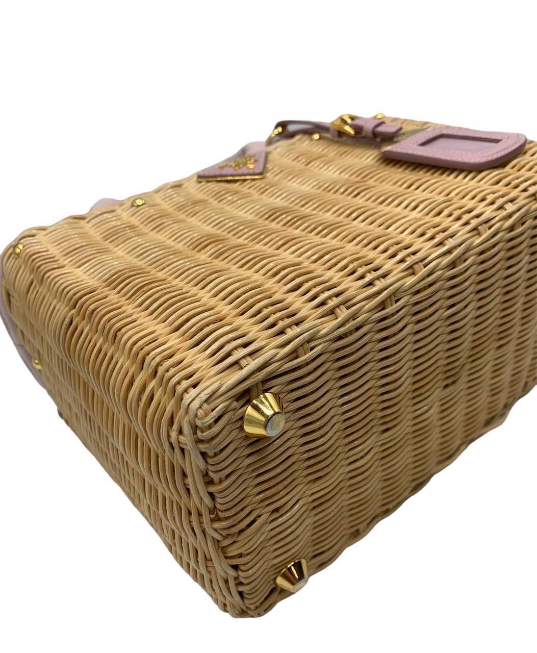 Borsa paglia deals prada