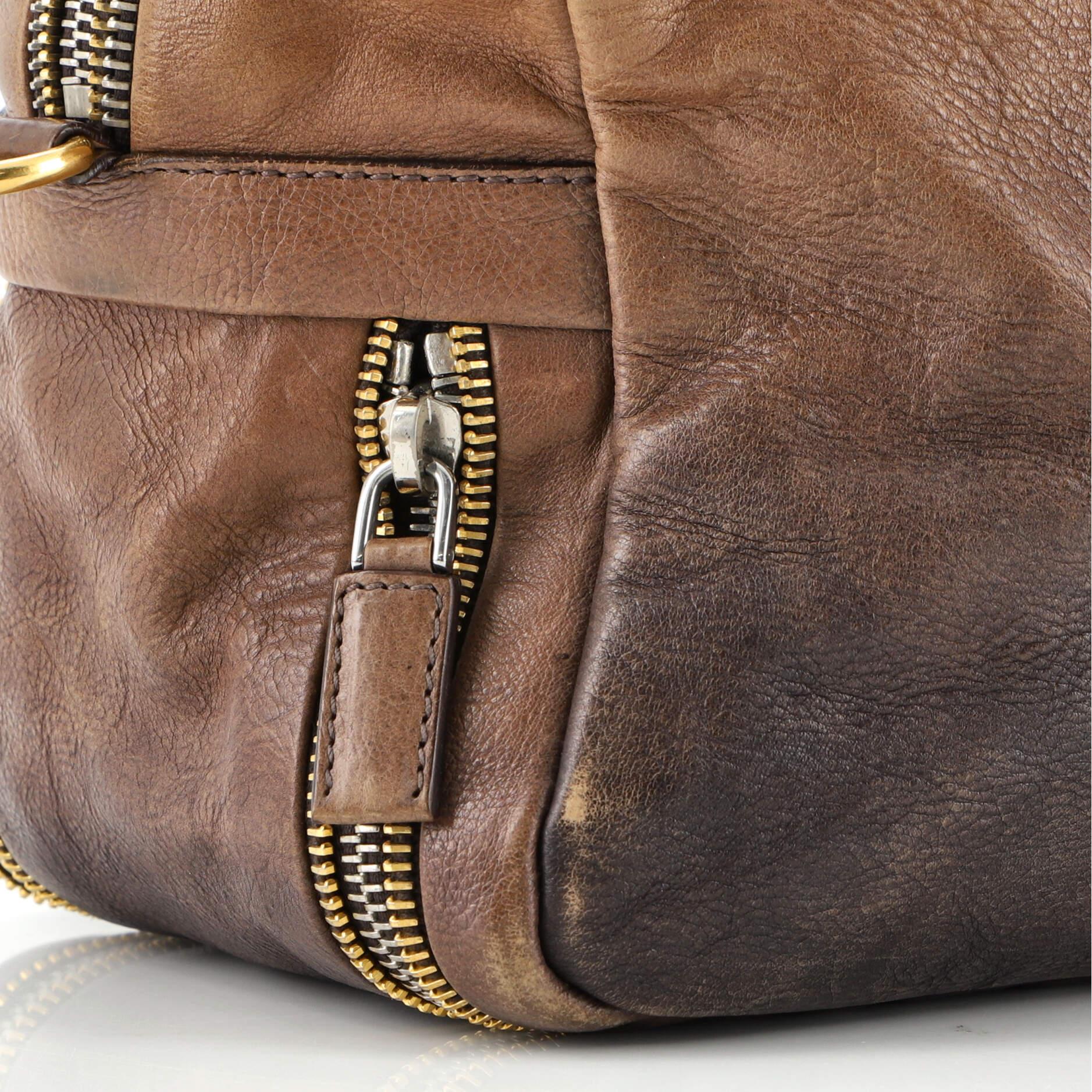 Prada Bauletto Bag Ombre Glace Calf Medium 1