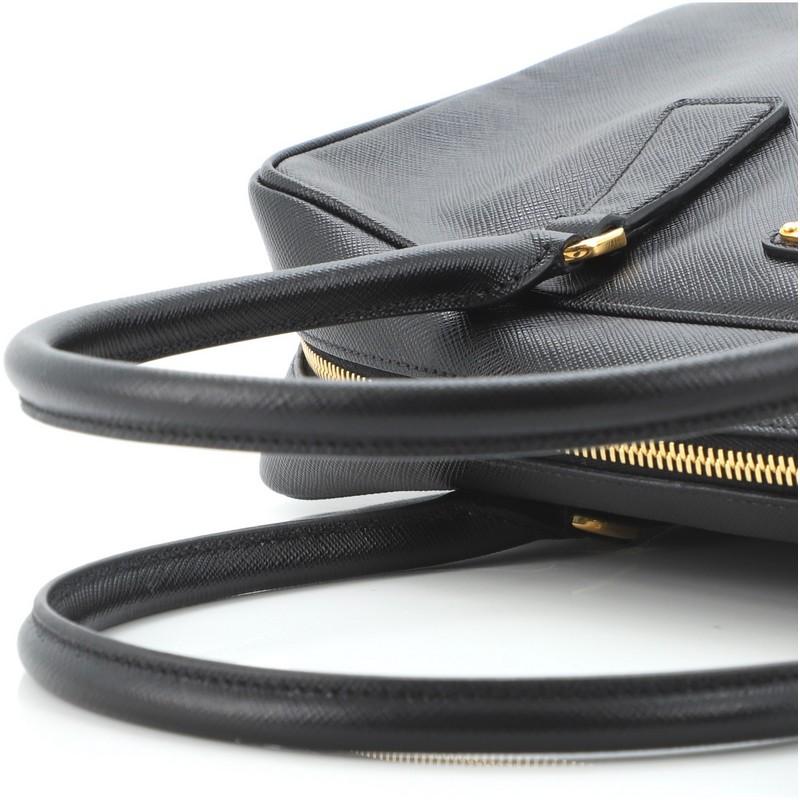 Prada Bauletto Bag Saffiano Leather Medium 2