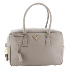 Prada Bauletto Bag Saffiano Leather Medium