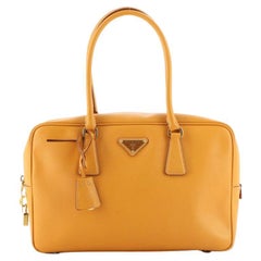 Prada Bauletto Bag Saffiano Leather Medium