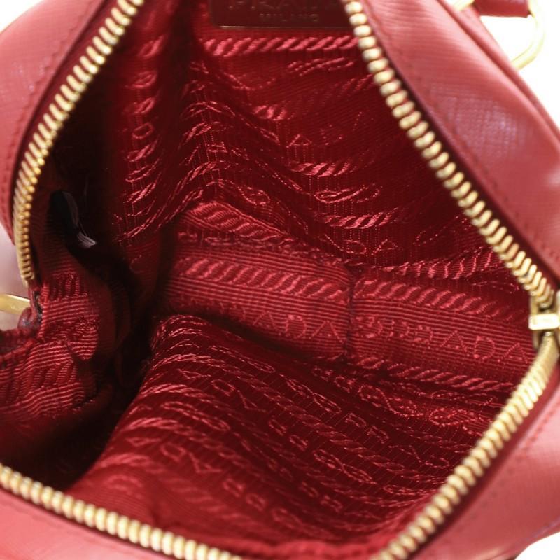Women's or Men's Prada Bauletto Bag Saffiano Leather Mini 