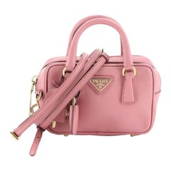 Prada Bauletto Bag Saffiano Leather Mini 