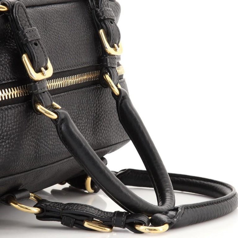 Prada Bauletto Bag Vitello Daino Medium at 1stDibs