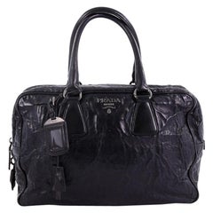 Prada Bauletto Handbag Nappa Antique Large