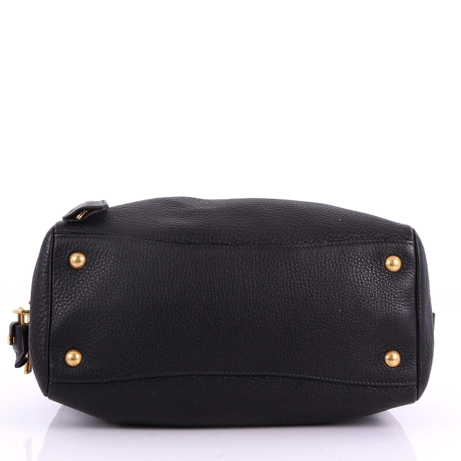 Women's or Men's Prada Bauletto Handbag Vitello Daino Medium