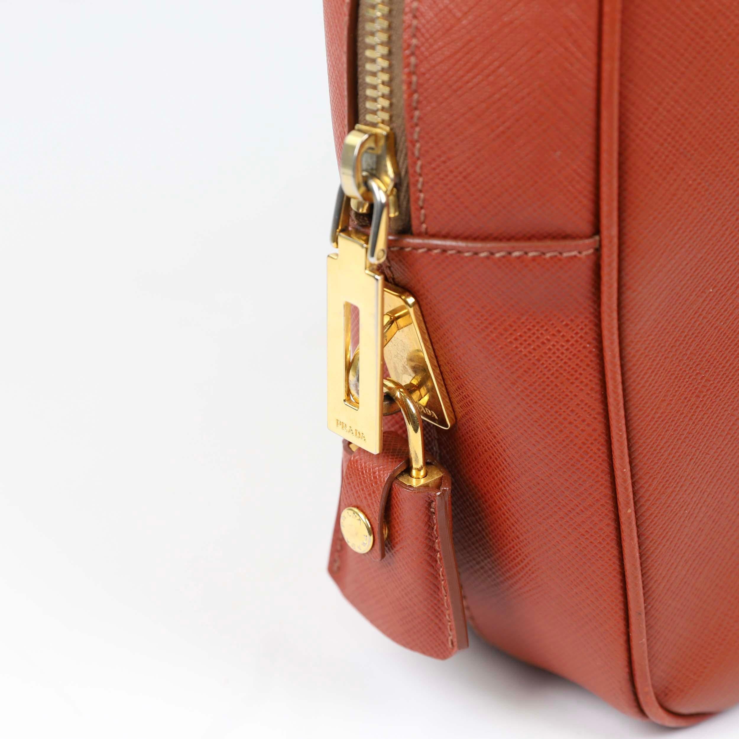 Prada Bauletto Leather handbag For Sale 15