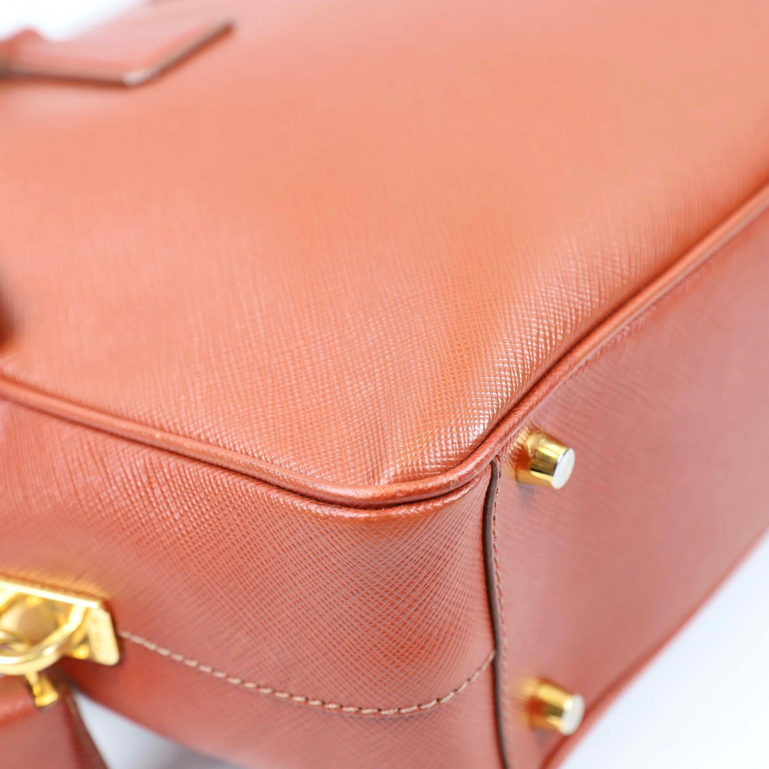 Prada Bauletto Leather handbag For Sale 1