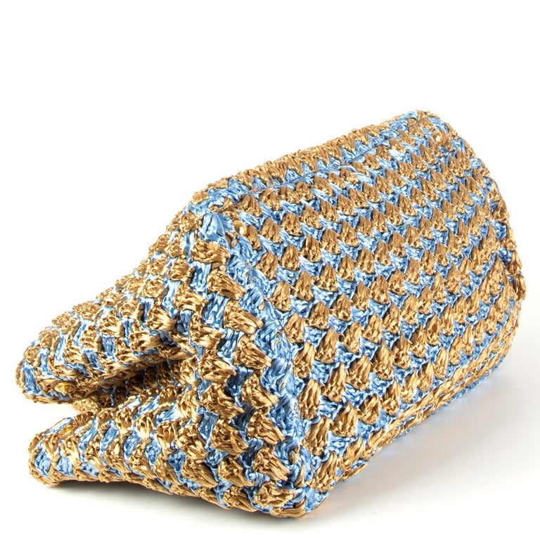 Prada Raffia Crochet Tote Bag - Neutrals Totes, Handbags - PRA871474
