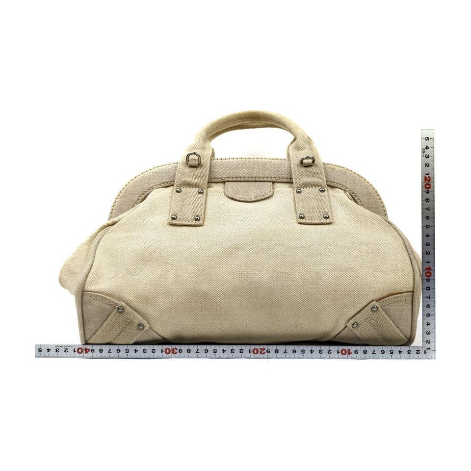 Prada Beige Frame Bowler Bag 863160 3